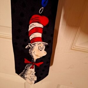 Dr Seuss Cat in the Hat Silk Tie